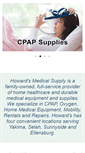 Mobile Screenshot of howardsmedical.com